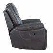 Titan Furnishings Transitional Leather Air Upholstered Sofa