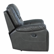 Titan Furnishings Transitional Leather Air Upholstered Reclining Chair