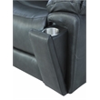 Titan Furnishings Transitional Leather Air Console Loveseat