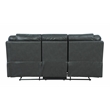 Titan Furnishings Transitional Leather Air Upholstered Sofa
