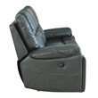 Titan Furnishings Transitional Leather Air Upholstered Sofa