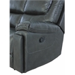Titan Furnishings Transitional Leather Air Upholstered Sofa