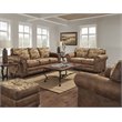American Furniture Classics Microfiber River Bend Arm Chair in Brown