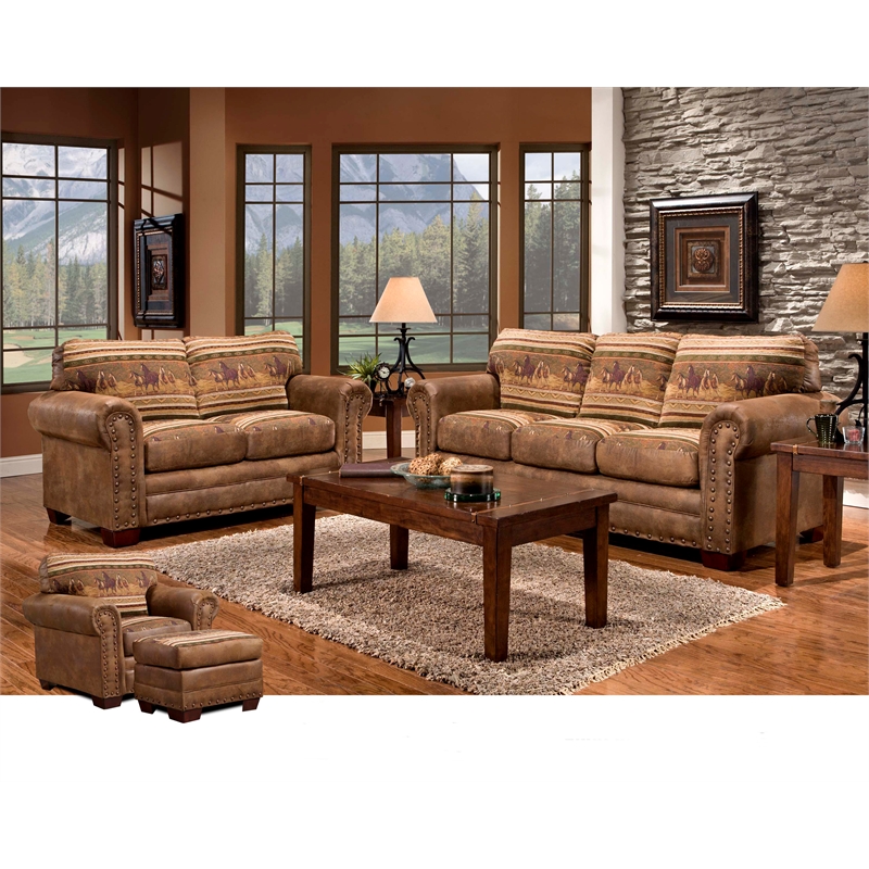 American Furniture Classics Wild Horses 88