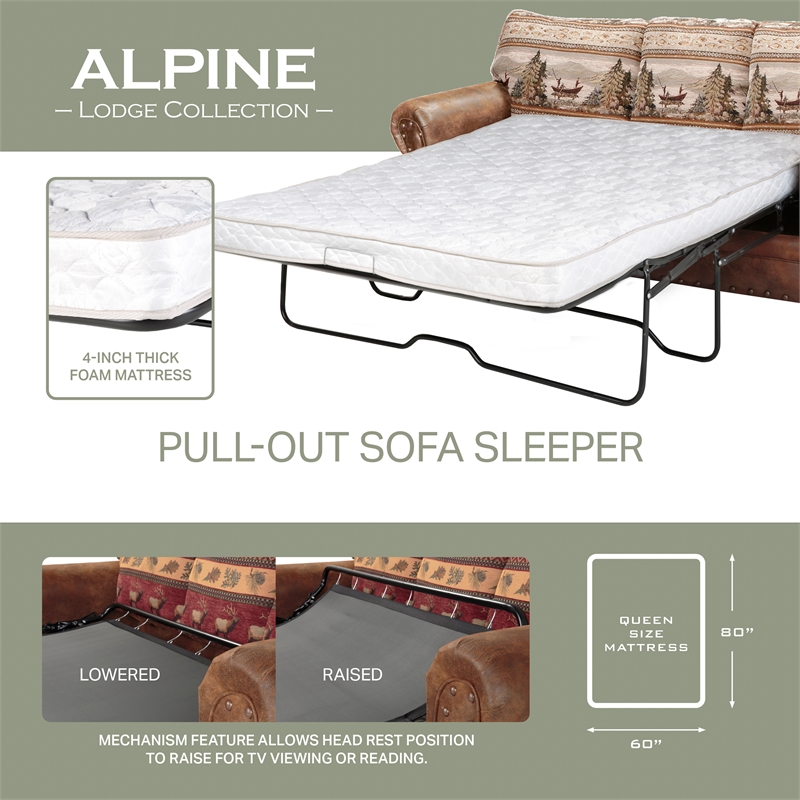 American Furniture Classics Alpine Lodge 88