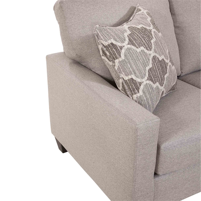 American Furniture Classics 8-040M-A329V6 Moroccan Series Sofa Sleeper in Grey