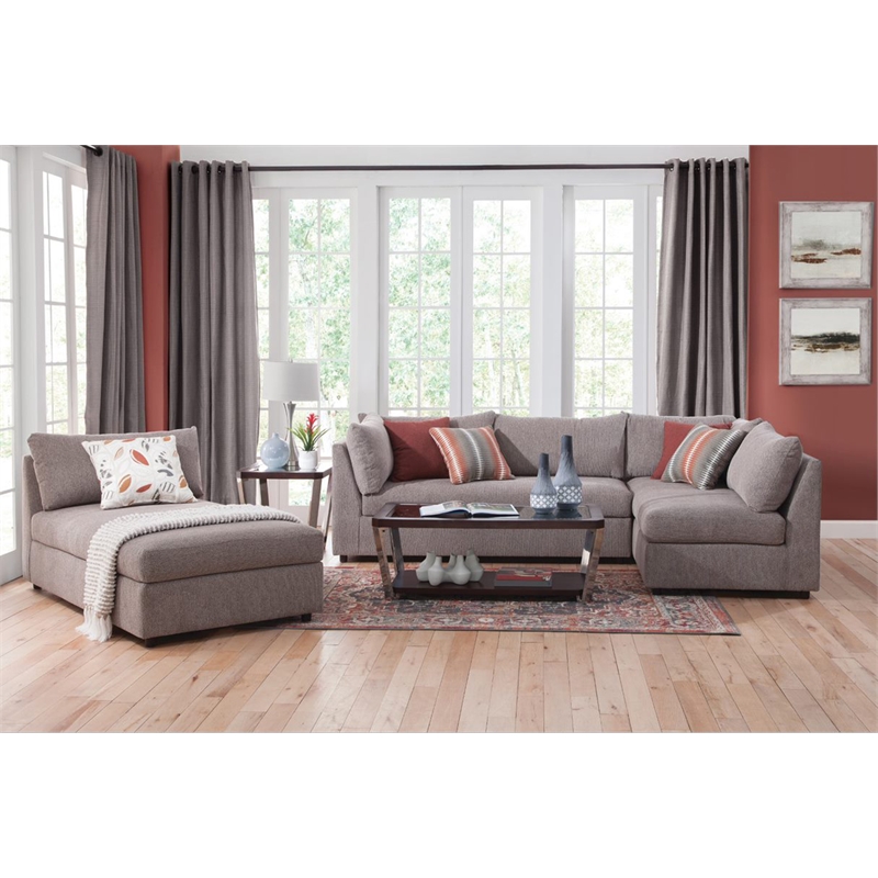American Furniture Classics A322D-K Livingston L Shape Sectional Sofa w/Chaise
