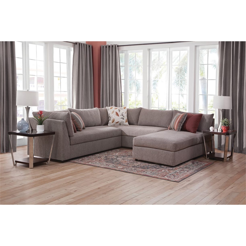 American Furniture Classics A322D-K Livingston L Shape Sectional Sofa w/Chaise