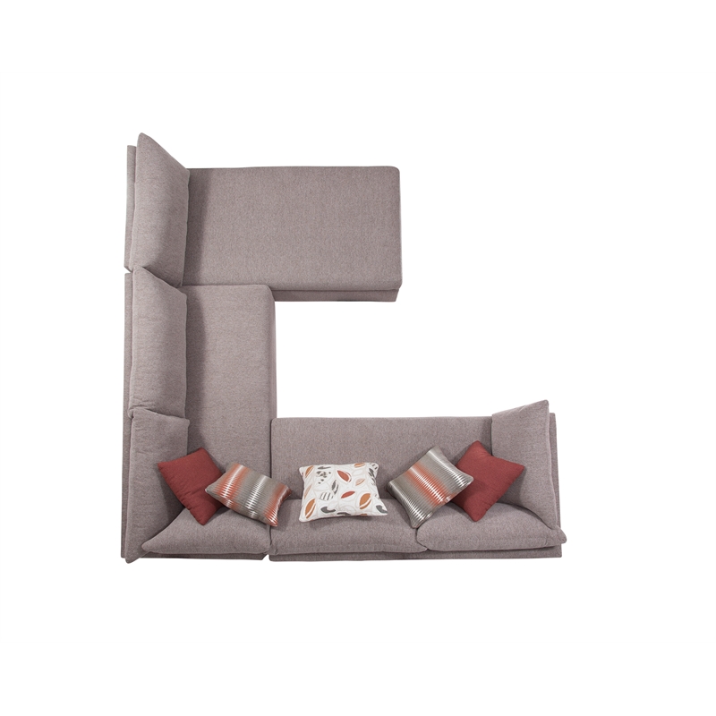 American Furniture Classics A322D-K Livingston L Shape Sectional Sofa w/Chaise