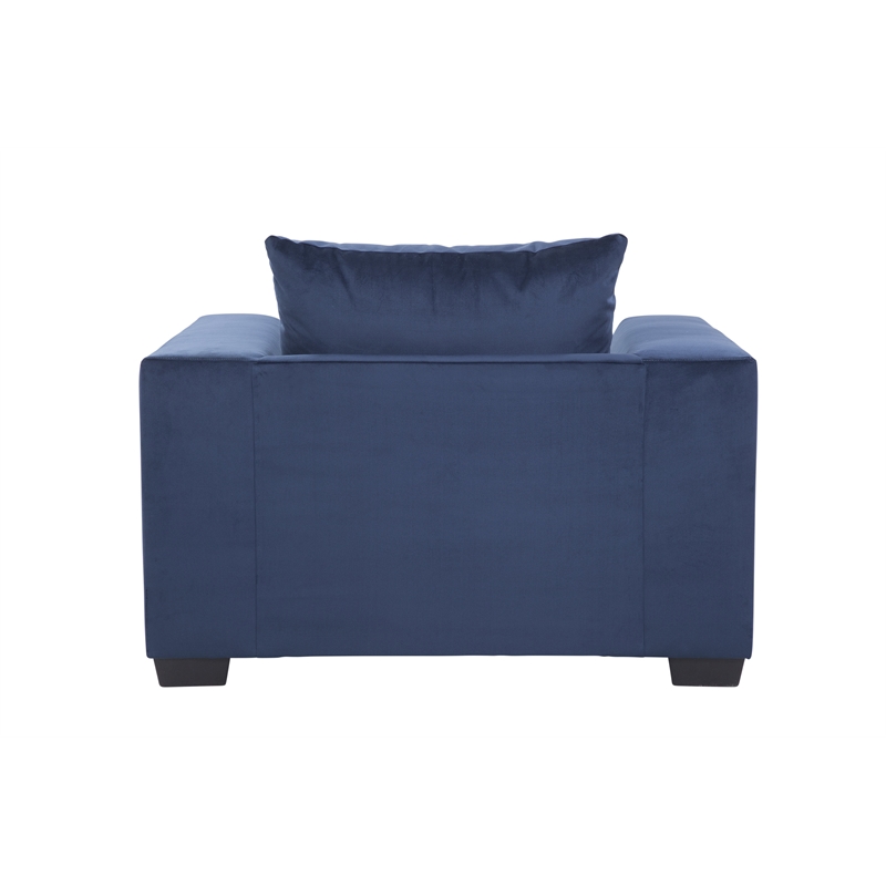 American Furniture Classics 8-030-A317V8 Casual Comfort Oversized Chair in Blue