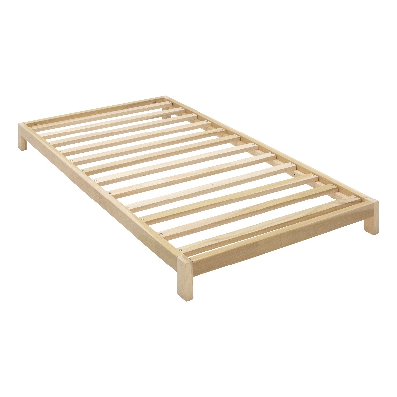 American Furniture Transitional Solid Wood Twin Size Platform Bed in Brown