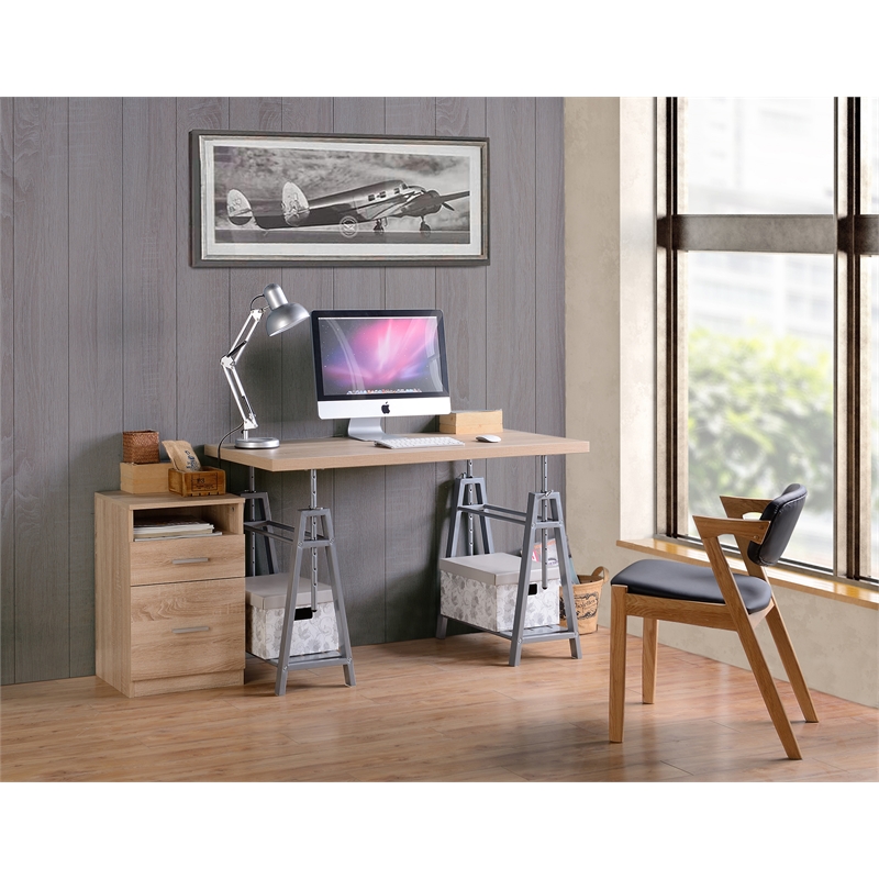 Kyndall Laine Select Model KYLN22 Variable Height Desk with Metal Base
