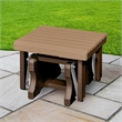 Gliding Ottoman in Cedar/Tudor Made in the USA