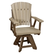 Five Piece Square Dining Height Dining Set in Weatherwood/Tudor