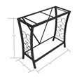 Aquatic Fundamentals 29 Gallon Metal Aquarium Stand