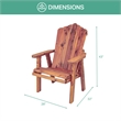American Furniture Classics CEDAR Stationary Chair
