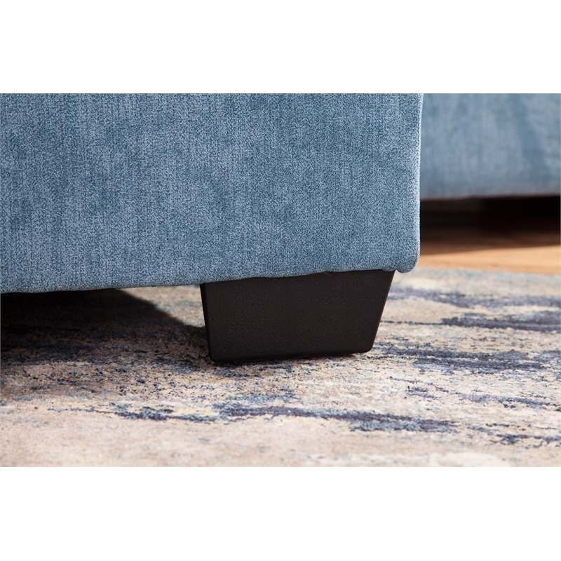 American Furniture Classics Bluebell U Shaped Sectional with 4 Throw Pillows
