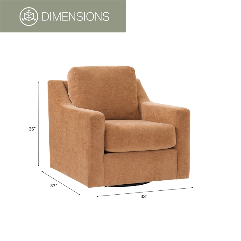 American Furniture Classics Urban Modern Swivel Accent Chair