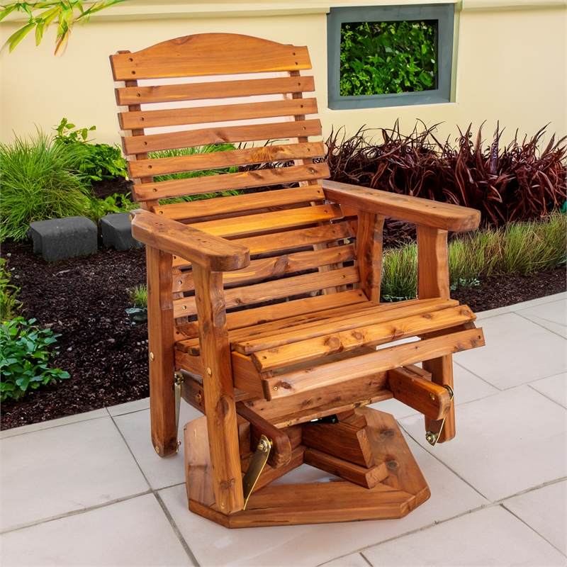 American Furniture Classics Slat Back Swivel Chair