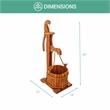 American Furniture Classics Large Pump Planter