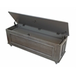 American Furniture Classics Model 548 Hope Chest with Gun Concealment Grey