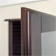 American Furniture Classics Model 650 8 Gun Cabinet with locking glass door
