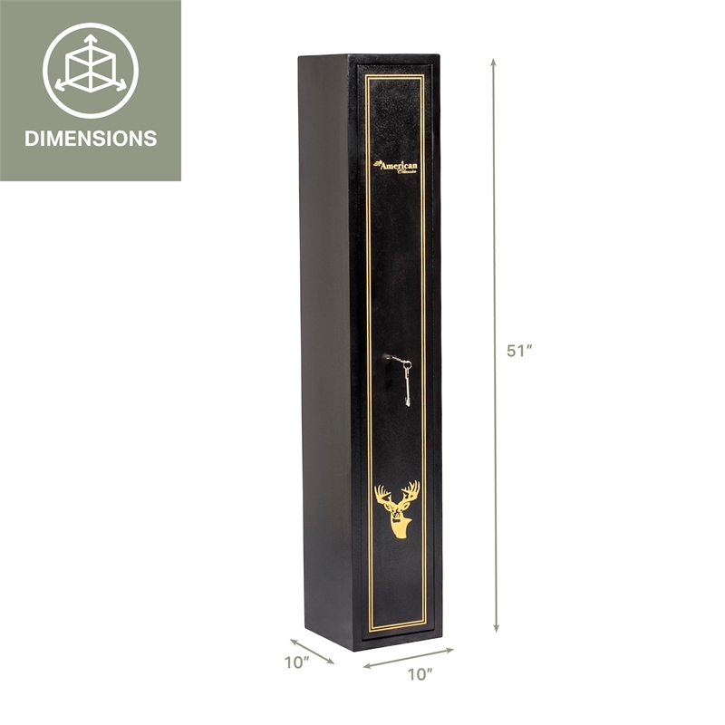 American Furniture Classics Model 905 5 Gun Safe