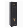 American Furniture Classics Model 906 5 Gun Metal Security Cabinet