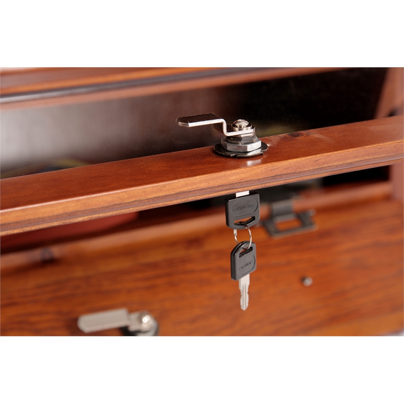 American Furniture Classics 12 Gun Slanted Base Cabinet