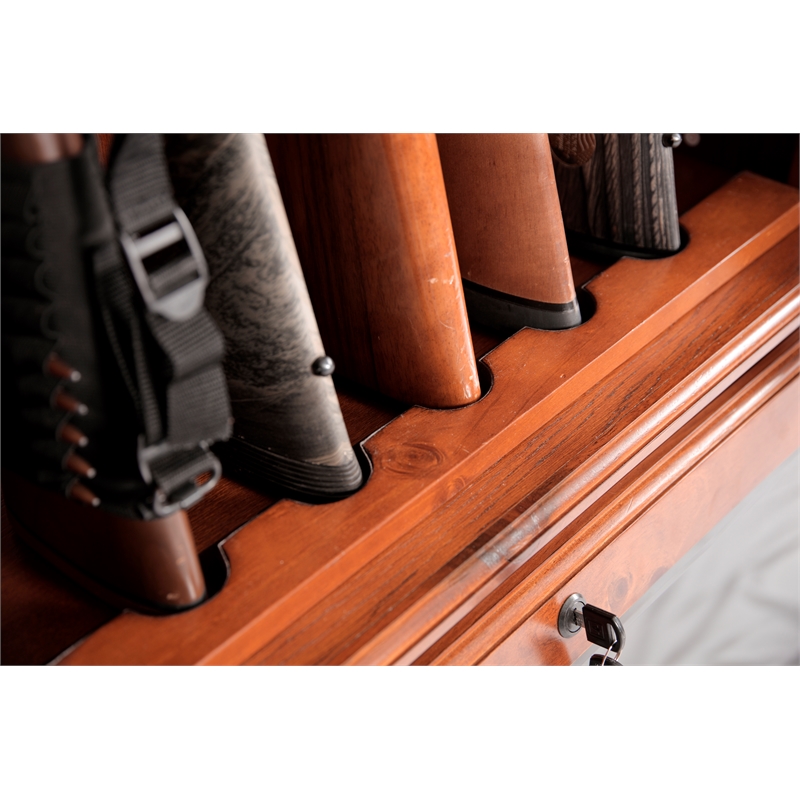 American Furniture Classics 12 Gun Slanted Base Cabinet