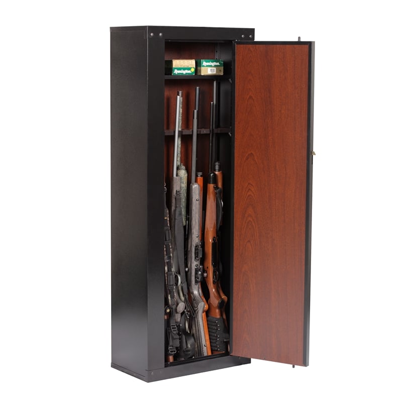 American Furniture Classics 10 Gun Metal Cabinet