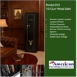 American Furniture Classics 10 Gun Metal Cabinet