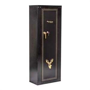 American Furniture Classics 10 Gun Metal Cabinet