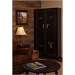 American Furniture Classics 16 Gun Metal Cabinet