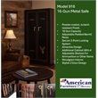 American Furniture Classics 16 Gun Metal Cabinet