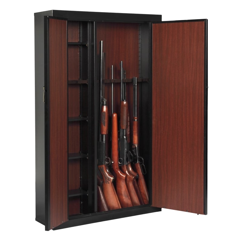 American Furniture Classics 16 Gun Metal Cabinet