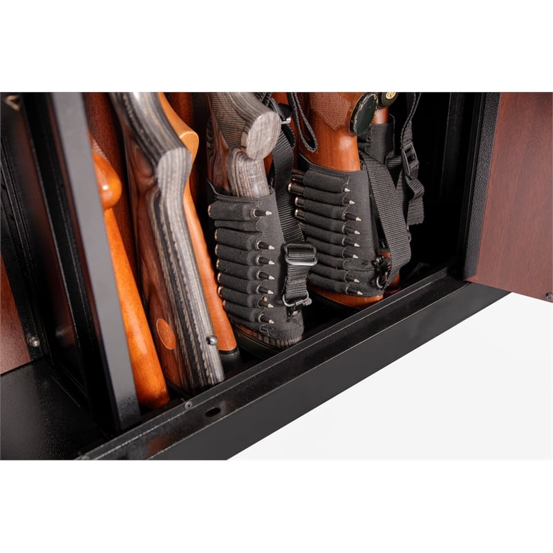 American Furniture Classics 16 Gun Metal Cabinet