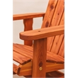 American Furniture Classics Natural Red Cedar Balcony Height Glider/Side Table
