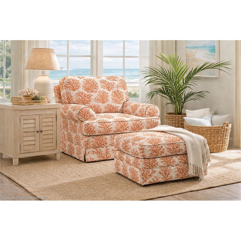 American Furniture Classics Multicolor Polyester Blend Upholstered Accent Chair