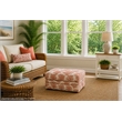 American Furniture Classics Multicolor Polyester Blend Upholstered Ottoman