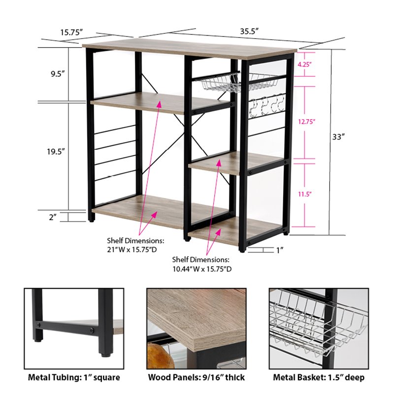 OS Home and Office Furniture 35.5