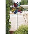 OS Home and Office Furniture Metal Polka Dot Wind Spinner in Multi-Color