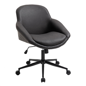 OS Home and Office Model AW803  Brown Faux Leather Home Office Chair