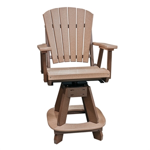 OS Home and Office 130-C-CTB Counter Height Swivel Arm Chair