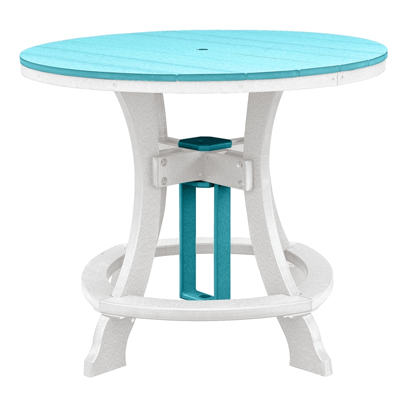 OS Home and Office CR130ARW-K Five Piece Round Counter Height Dining Set