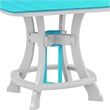 OS Home and Office CS130ARW-K Five Piece Square Counter Height Dining Set