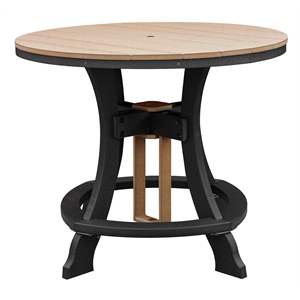 OS Home and Office 44R-C-CBK Counter Height Round Table