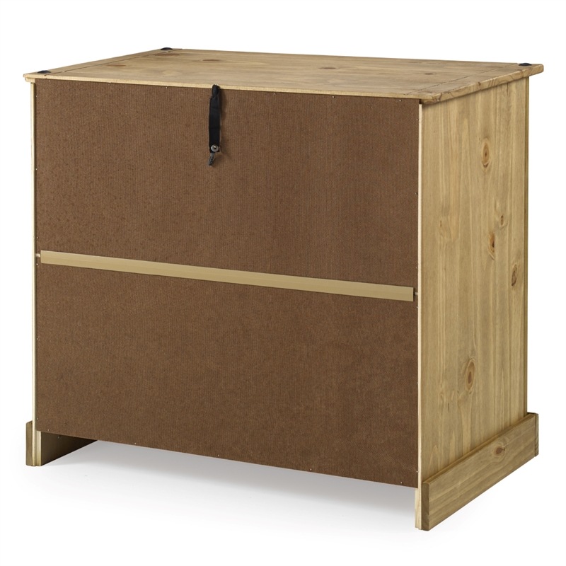 OS Home and Office Furniture Cottage Series Wood Buffet Sideboard Corona Brown