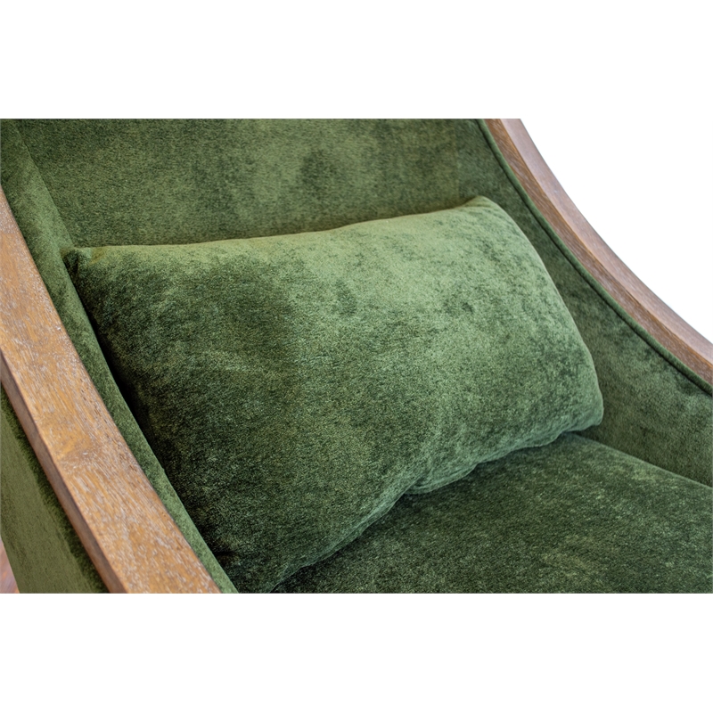 OS Home Occasional Side Accent Chair Model DS300 Forest Mist