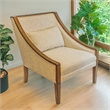 OS Home Occasional Side Accent Chair Model DS305 Desert Ivory